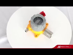 Detector de fugas de gas industrial fijo de 18ma para gases tóxicos e inflamables