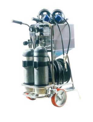 comprar Aparato de respiración portátil de cilindro de gas de 2L montado en un carrito para la seguridad industrial online manufacture