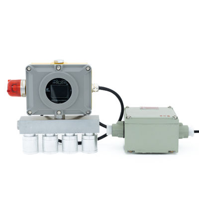 comprar Detector de fugas de gas industrial en línea montado en la pared 4-20mA Analisador de oxígeno online manufacture